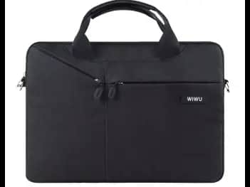 WIWU 15.6 Inch City Commuter Bag For Laptop/ Ultrabook – Black - Premium nylon fabric