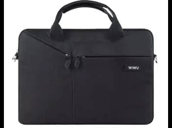WIWU 15.4 Inch City Commuter Bag For Laptop/ Ultrabook – Blac - Premium nylon fabric