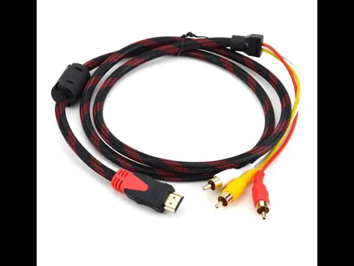 HDTV To 3RCA Cable -Length:1.5m.