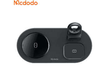 Mcdodo 3 in 1 Magnetic 15W Wireless Charger – Black – CH-7063 – 6 Months Warranty