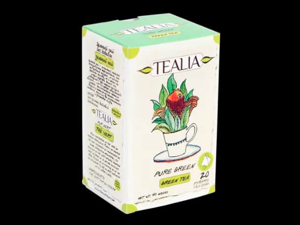 Tealia - Pyramid Tea bags  PURE GREEN（2g x 20）