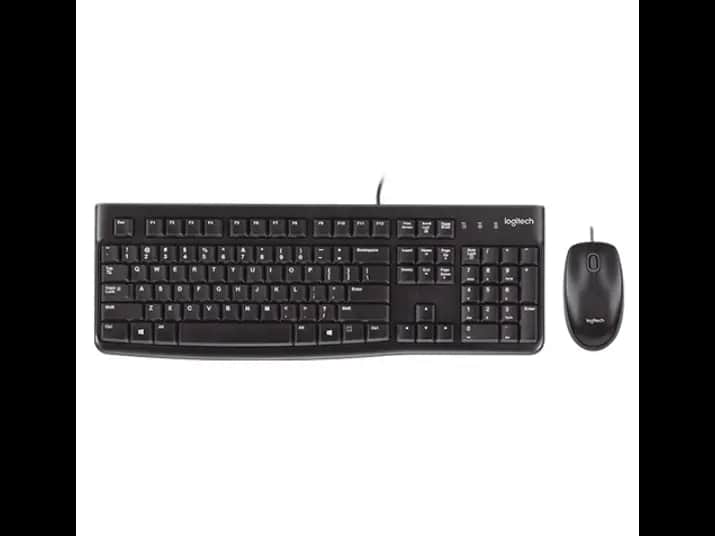 Logitech MK120 Corded Keyboard and Mouse Combo
