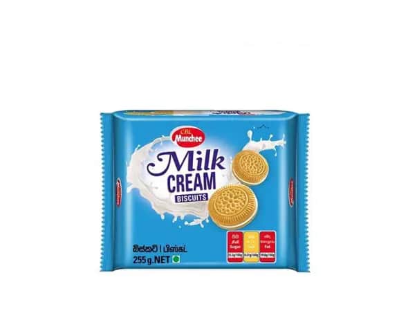 Munchee Milk Cream Biscuits
