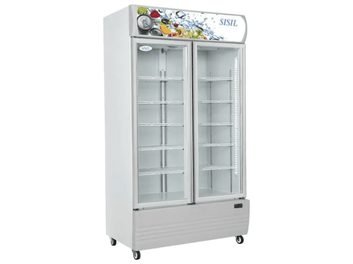 Sisil Bottle Cooler 2 Doors 885L - SL-FC885 with 1 Year Warranty