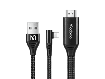 Mcdodo Lighting to HDMI Data Cable with USB Port - With 6 Months Warranty, Function - Audio and video synchronization