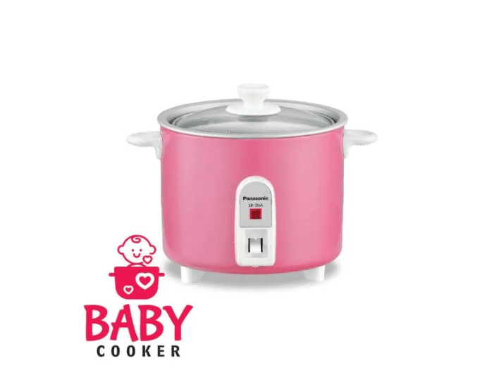 Panasonic Baby Rice Cooker 300ml Pink - PN-SR-3NAPNK with 1 YEAR WARRANTY