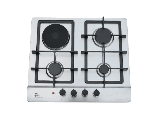 Clear Stainless Steel Cooker Hob With 1 Electric Hot Plate F4-SP603