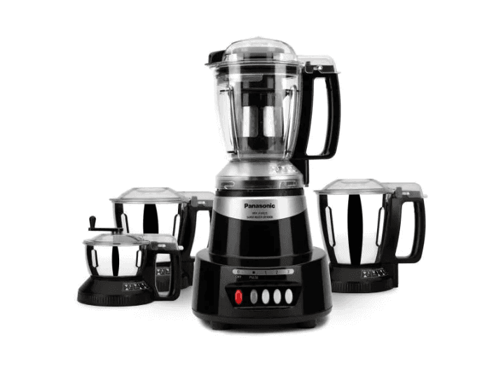 Panasonic AV Super Mixer Grinder MX-AV425 - 4 Jars (Charcoal Black)