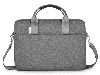 WIWU 15.6 Inch Minimalist Pro Laptop Bag For Laptops – Gray - Water-resistant material