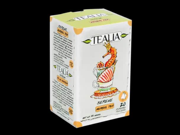 Tealia - Pyramid Tea bag SERENE（2g x 20）