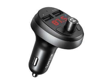 Mcdodo Bluetooth FM Transmitter Car Charger 4.2V Bluetooth, Digital Display – CC-6880 – 6 Months Warranty
