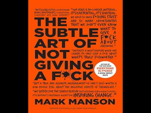 The Subtle Art of Not Giving a F*ck (HB) : 9780063019720