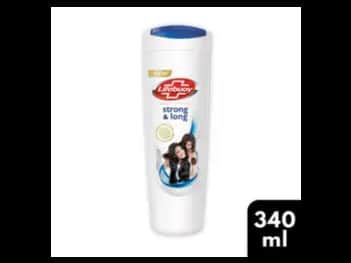 Lifebuoy Strong and Long Health Shampoo 340ml - ormulated with a winning combination of milk protein and multi-vitamins