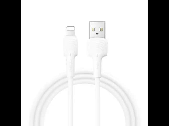 Recci RTC-N26L Wave Lightning 1m Cable – White