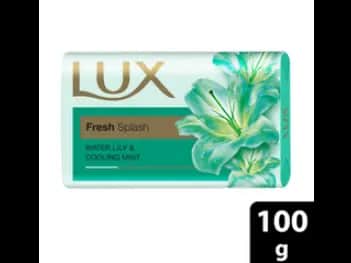 Lux Fresh Splash Body Soap 100g - infused with Water Lily and Cooling Mint