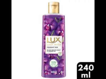 Lux Fragrant Skin Black Orchid Scent and Juniper Oil Bodywash 240ml -  created with the intoxicating fragrance of black orchids and the skin rejuvenating properties of Juniper oil