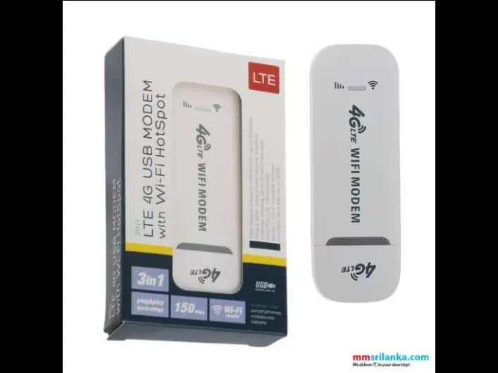 LTE 4G USB Modem With Wifi Hotspot