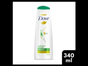 Dove Hair Fall Rescue Shampoo 340ML - Dove Hair fall rescue Shampoo with Nutrilock Actives deeply nourish hair, thereby reducing hair breakage by upto 98%