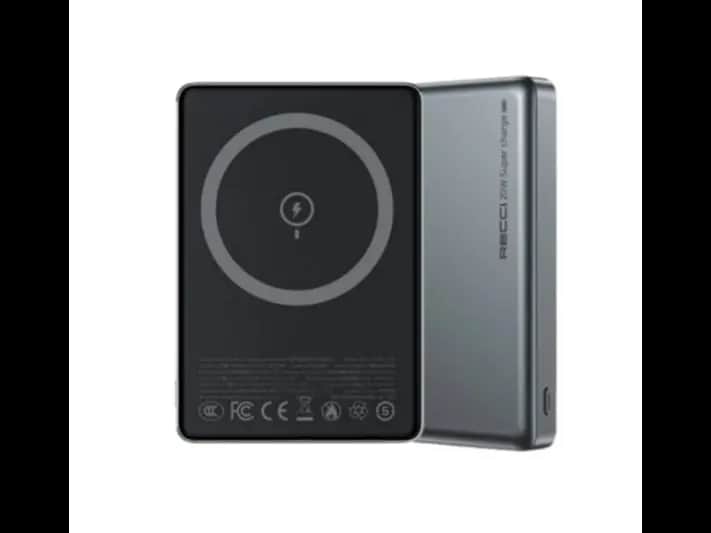 Recci RPB-W26 Armor PD20W 10000mAh Power Bank-  Space gray with 6 months Warranty