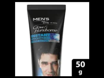 Glow and Handsome Instant Brightness Face Cream 50g - Rapid Action Technology with multivitamin boost  UV Filters