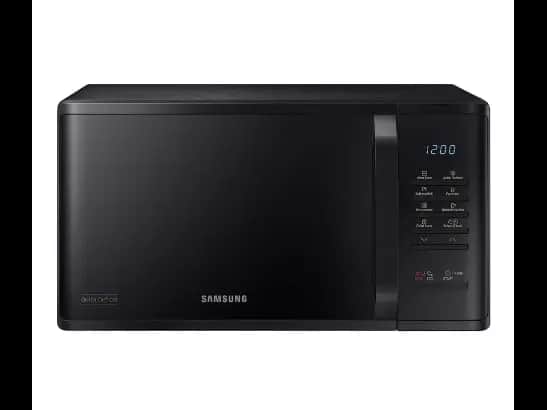 Samsung Solo Microwave Oven 23L ( MS23K3513AK) - Quick Defrost , Ceramic Enamel Interior , ECO Mode, Deodorization  with 1 Year Warranty
