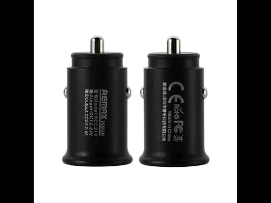 Remax Roki Series 2 USB Car Charger (RCC219) - Dual USB Output , Exquisite and portable design , Premium fire proof material  with 3 MONTHS WARRANTY