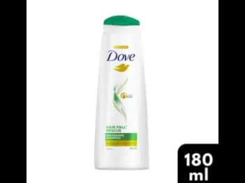 Dove Hair Fall Rescue Shampoo 180ml - Dove Hair fall rescue Shampoo with Nutrilock Actives deeply nourish hair, thereby reducing hair breakage by upto 98%