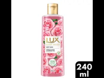 Lux Soft Skin French Rose and Almond oil Bodywash 240ml