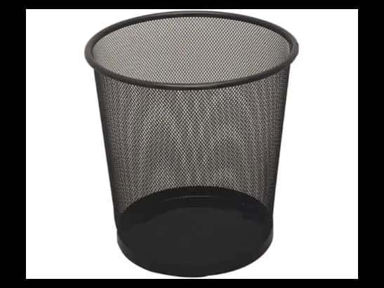 STEEL WASTE BIN