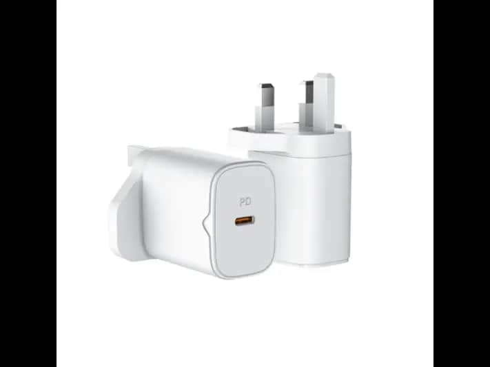 RECCI RC50UCL PD 20W FAST CHARGER KIT (COME WITH PD CABLE) - WHITE with 6 month warranty