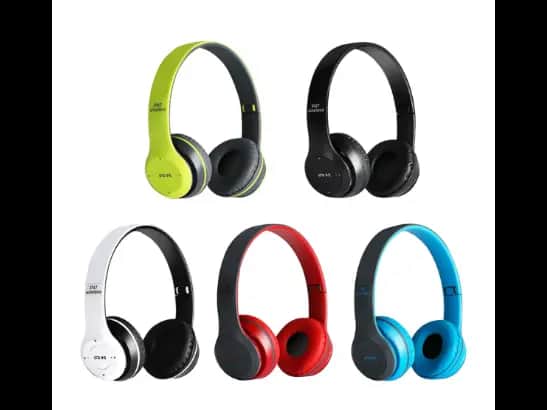 P47 Bluetooth Headphone - Answering Incoming Calls , Handsfree Talking , Superior Combability , High Fidelity Stereo Surround Sound