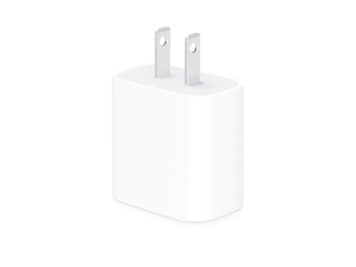 USB-C 20W Power Adapter 2Pin - Flat 2 Pin plug ,Minimum Power Output: 20W, Output Port: USB-C.