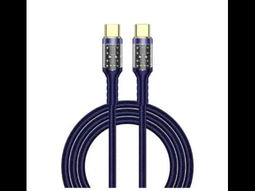 Wiwu Wi-C016 Geek Series Type-C To Type-C PD Data Cable 100W 1.2 Meters - 6 Month Warranty