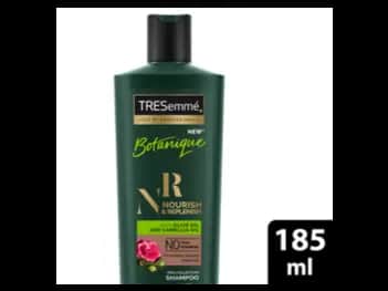 Tresemme Botanique Nourish and Replenishment Shampoo 185ml - completely free from parabens and dyes