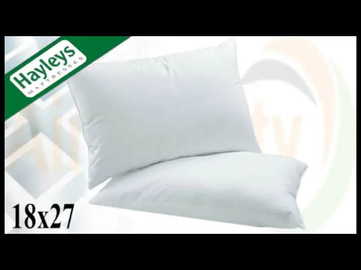 HAYLES 18X27 SUPER PILLOW- white