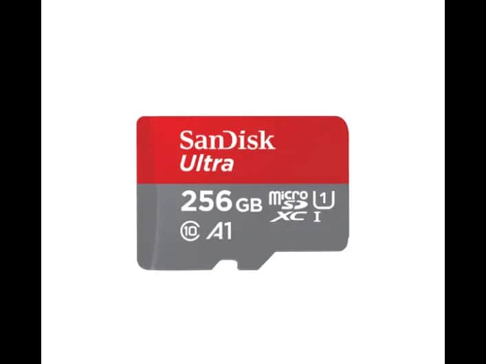 SanDisk 256GB Ultra UHS-I microSDXC Memory Card - 3 Years Warranty