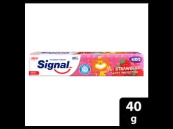 Signal Strawberry Kids Toothpaste 40g - With Sugar Acid Protection