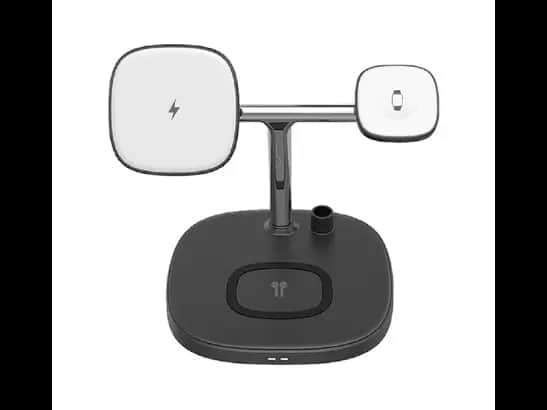 Wiwu M8 Power Air 4 in 1 15W Wireless Charger - 5W wireless charging , Over-current protection , Over-voltage protection , Foreign-object protection   with 6 months warranty