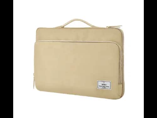 Wiwu Ora Sleeve For 14.2″ Laptop - Durable YKK zipper , Skin-friendly and soft lining , Faux fur lining protection