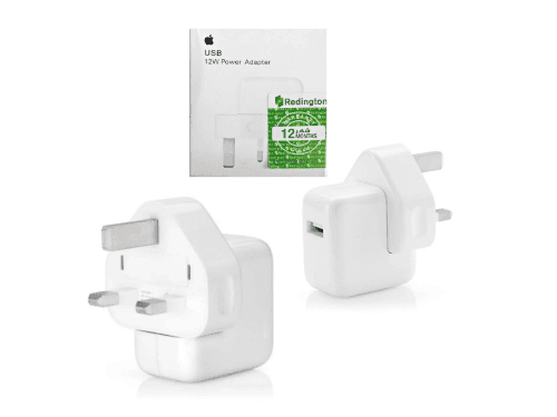 iPhone 12W Power Adapter USB 3 Pin Redington A1401