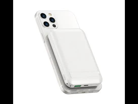 Wiwu SC10000WHT Snap Cube 22.5W 10000 Magnetic Wireless Power Bank White with 6 Month Warranty