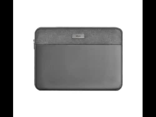 Wiwu Minimalist Laptop Sleeve 16″ - Multi-pocket front compartment , Fux fur lining in laptop compartment , Water-resistant material