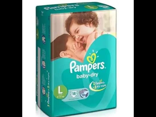 Pampers Diaper Tape Large