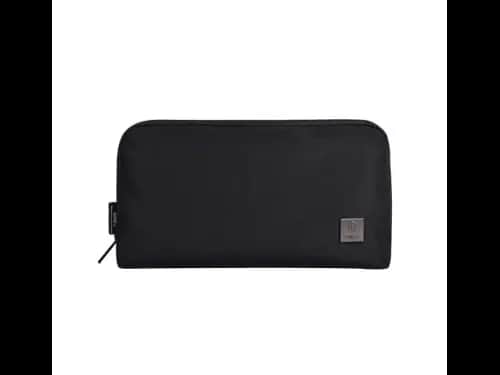 Wiwu Alpha Tech Pouch Black - Multi-pockets , Accessories storage , Water resistant material , Durable YKK zipper
