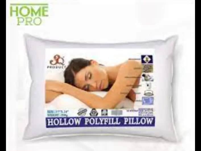 3Q 20X30 HOLLOW FILL PILLOW  - white