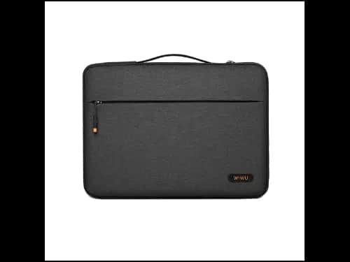 Wiwu Pilot Laptop Sleeve 15.4/16″ – Waterproof material , Detail orientation , Front Pocket to organize your accessories  , 360 degree embedded