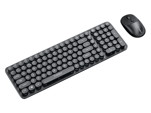 T-WOLF TF350 2.4G Wireless Keyboard Mouse Set Home Office Computer Keyboard + Mouse