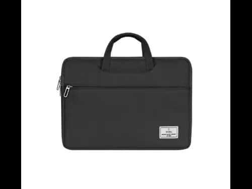Wiwu Vivi 14″ Laptop Handbag - Water-resistant material , Multi-pocket front compartment , Faux fur lining in laptop compartment