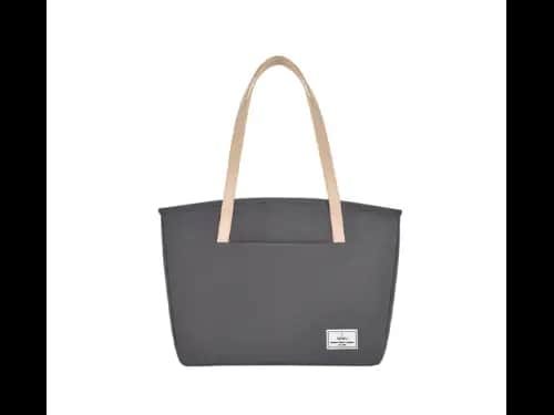 Wiwu Ora Tote Women Bag For 16″ Laptop - Skin-friendly and soft lining , Durable YKK zipper , Has individual laptop compartment , Water-resistant material