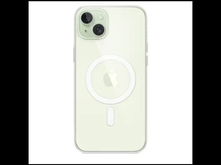 iPhone 15 Plus Clear Case with MagSafe - Transparent with luxury style